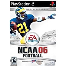PS2: NCAA FOOTBALL 06 (COMPLETE)